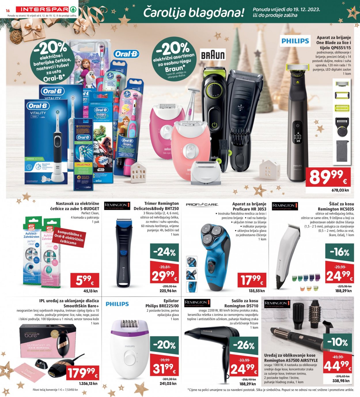 INTERSPAR katalog - 06.12.2023. - 12.12.2023. Stranica 16