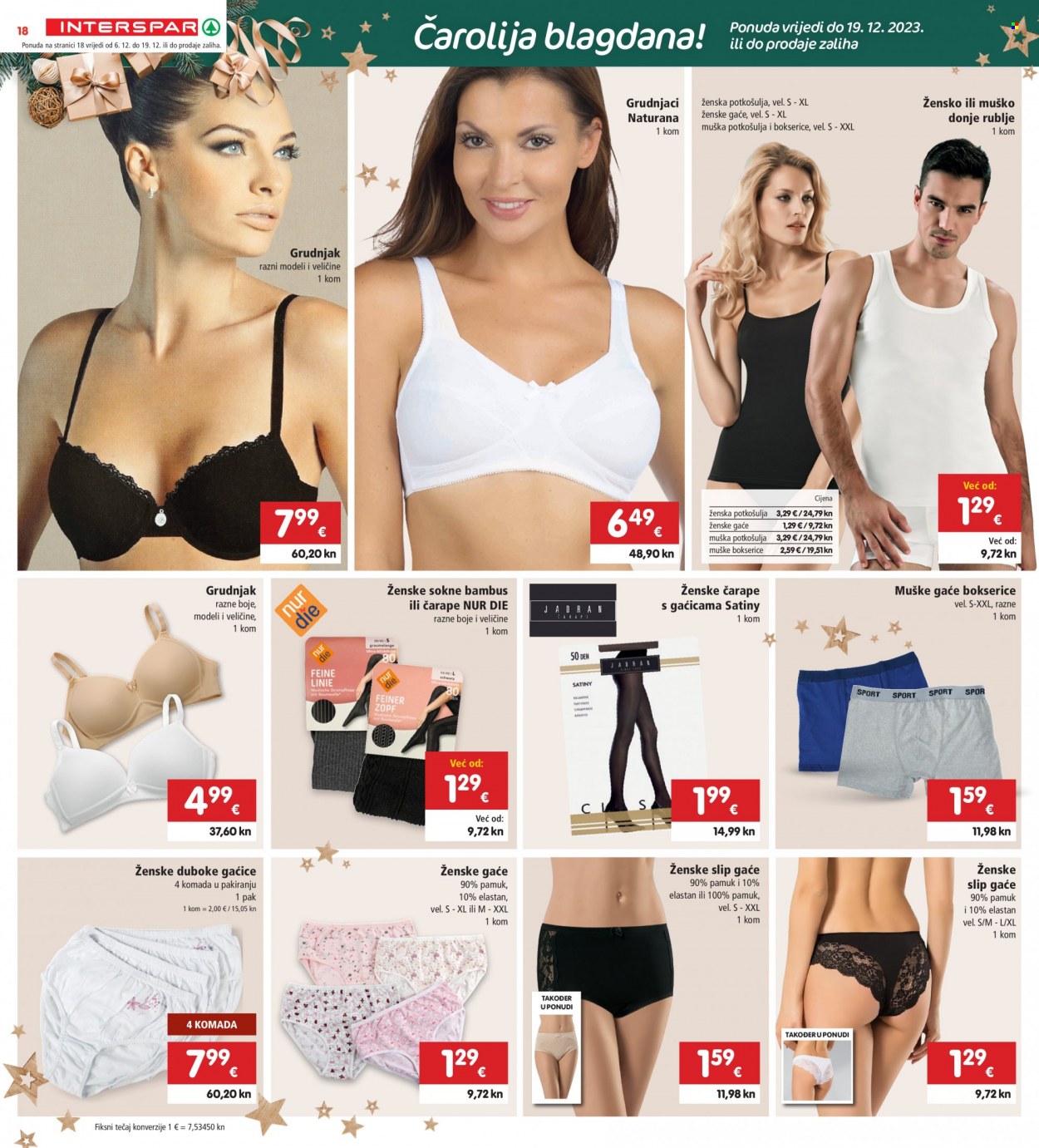 INTERSPAR katalog - 06.12.2023. - 12.12.2023. Stranica 18