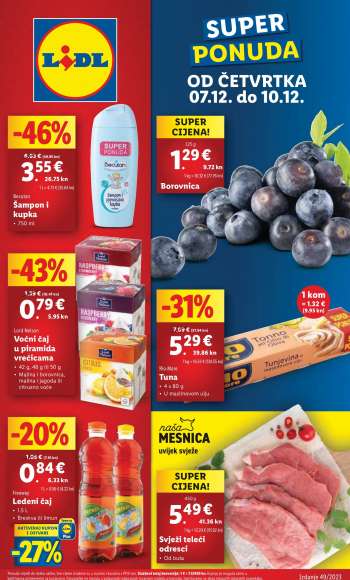 Lidl katalog - 07.12.2023. - 10.12.2023.
