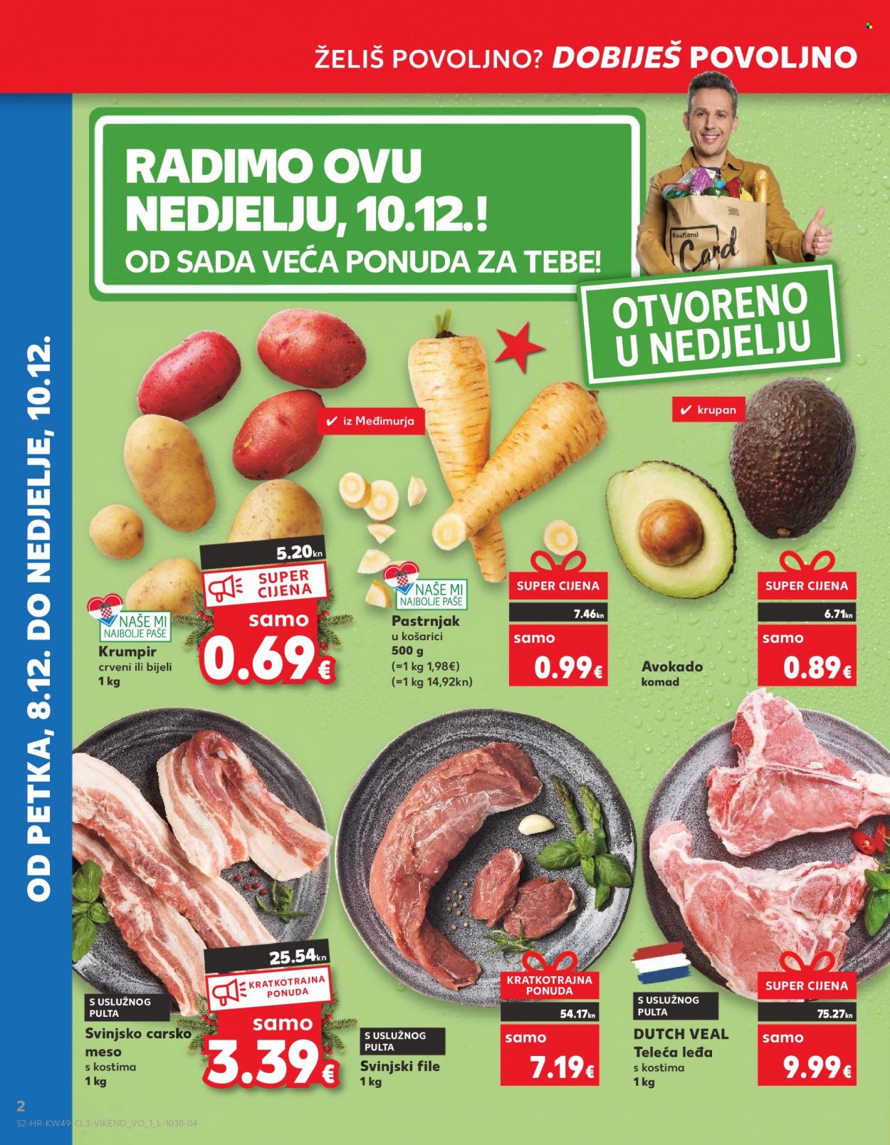 Kaufland katalog - 08.12.2023. - 12.12.2023. Stranica 2