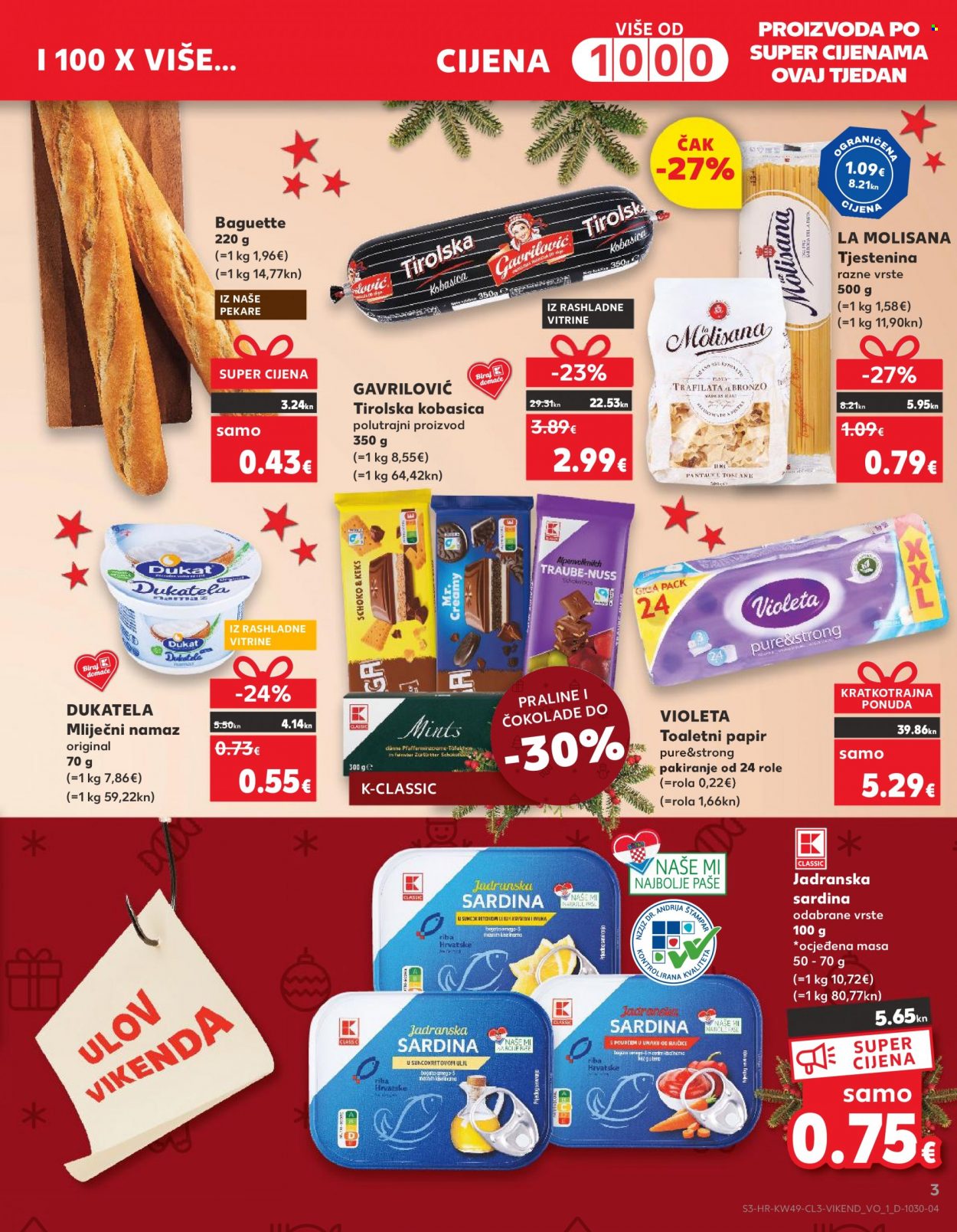 Kaufland katalog - 08.12.2023. - 12.12.2023. Stranica 3