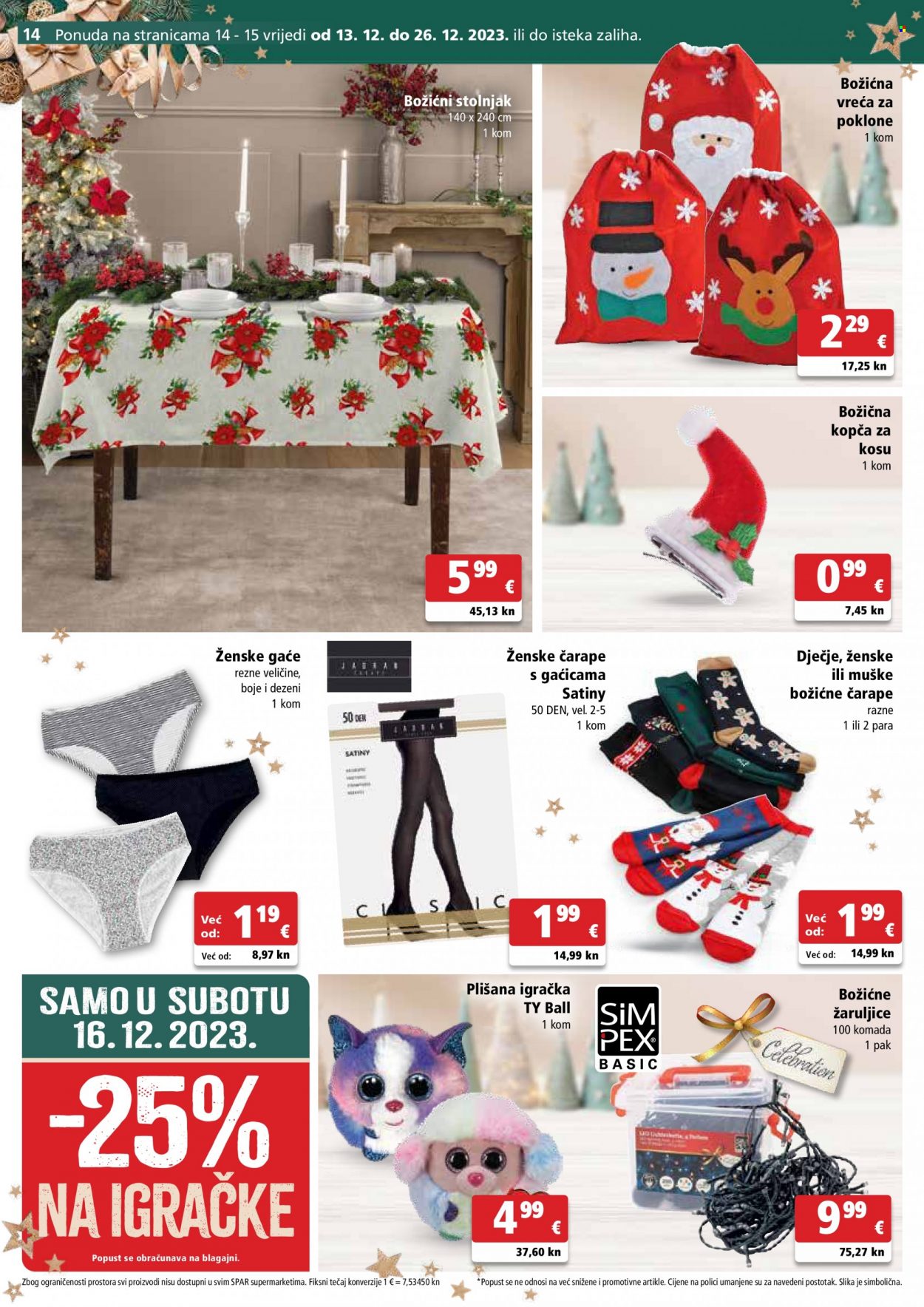 SPAR katalog - 13.12.2023. - 19.12.2023. Stranica 14