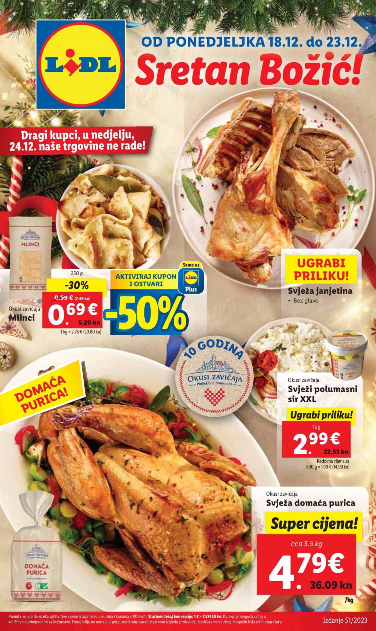 Lidl katalog - 18.12.2023. - 23.12.2023. Stranica 1
