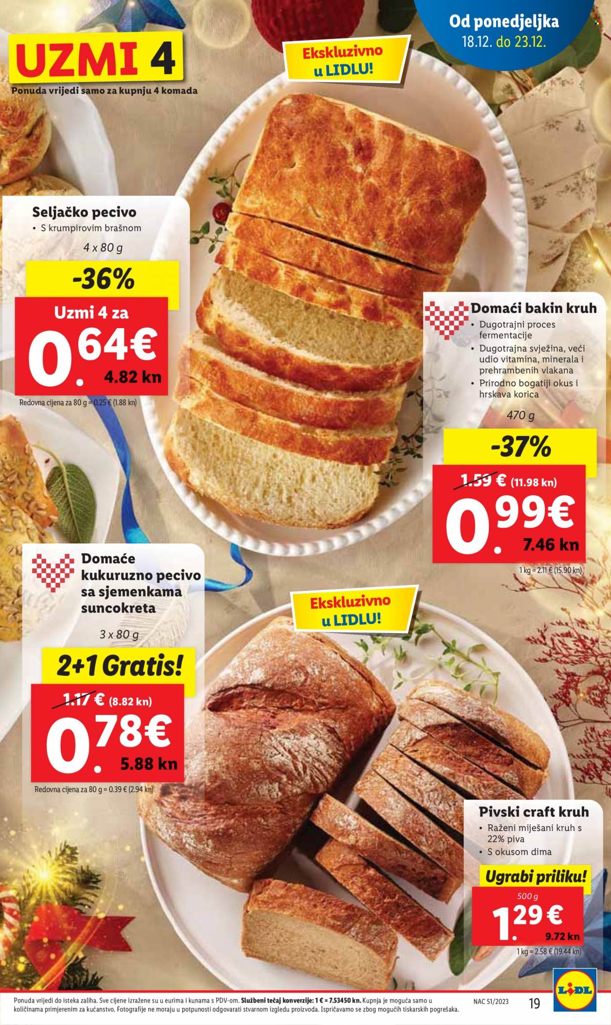 Lidl katalog - 18.12.2023. - 23.12.2023. Stranica 19