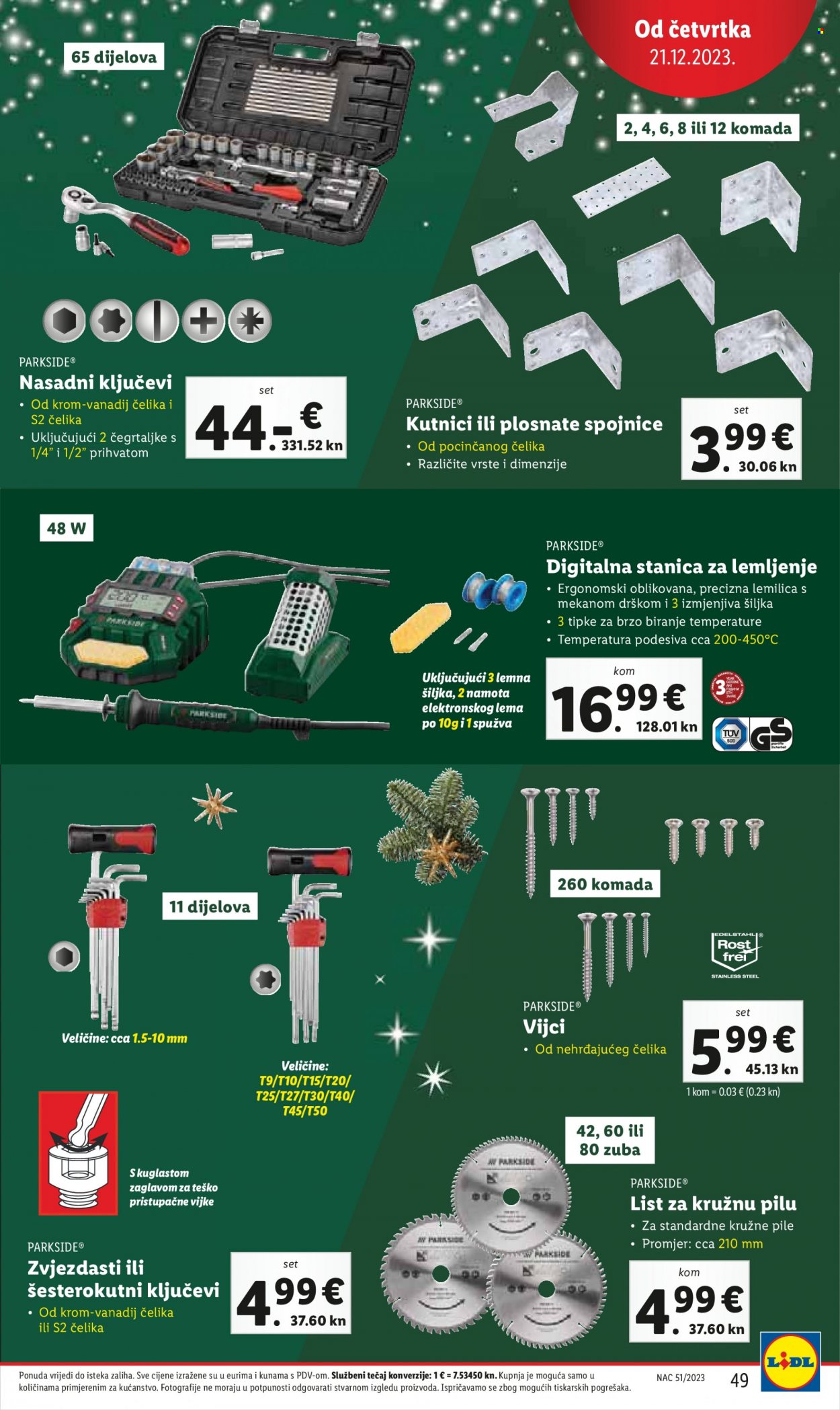 Lidl katalog - 18.12.2023. - 23.12.2023. Stranica 49