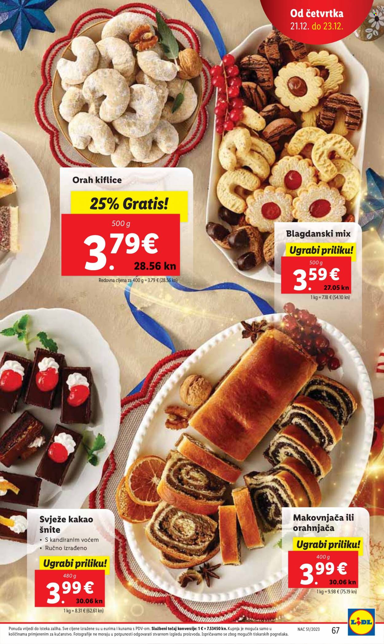 Lidl katalog - 18.12.2023. - 23.12.2023. Stranica 67