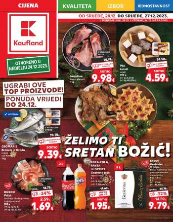 Kaufland katalog - 20.12.2023. - 27.12.2023.