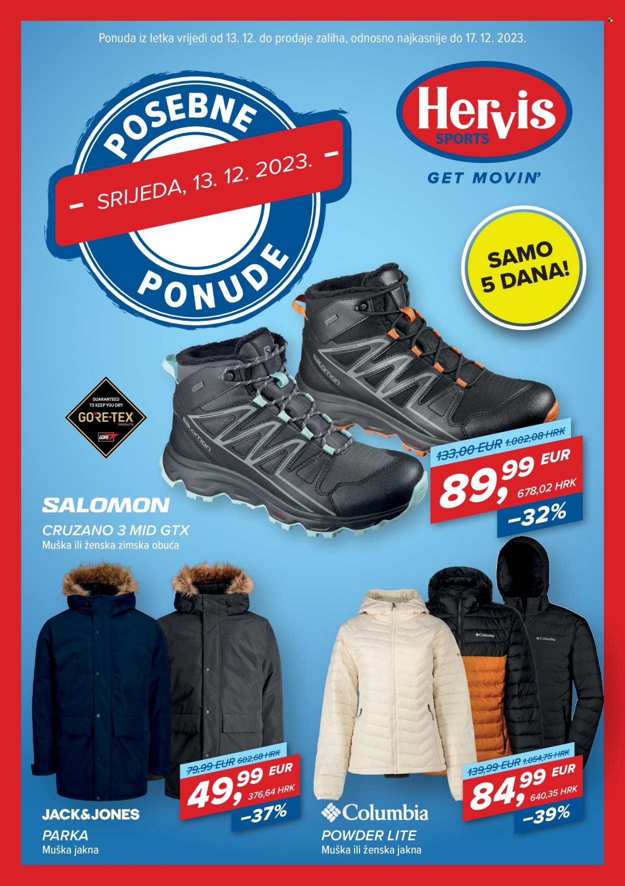 Salomon hot sale hervis akcija