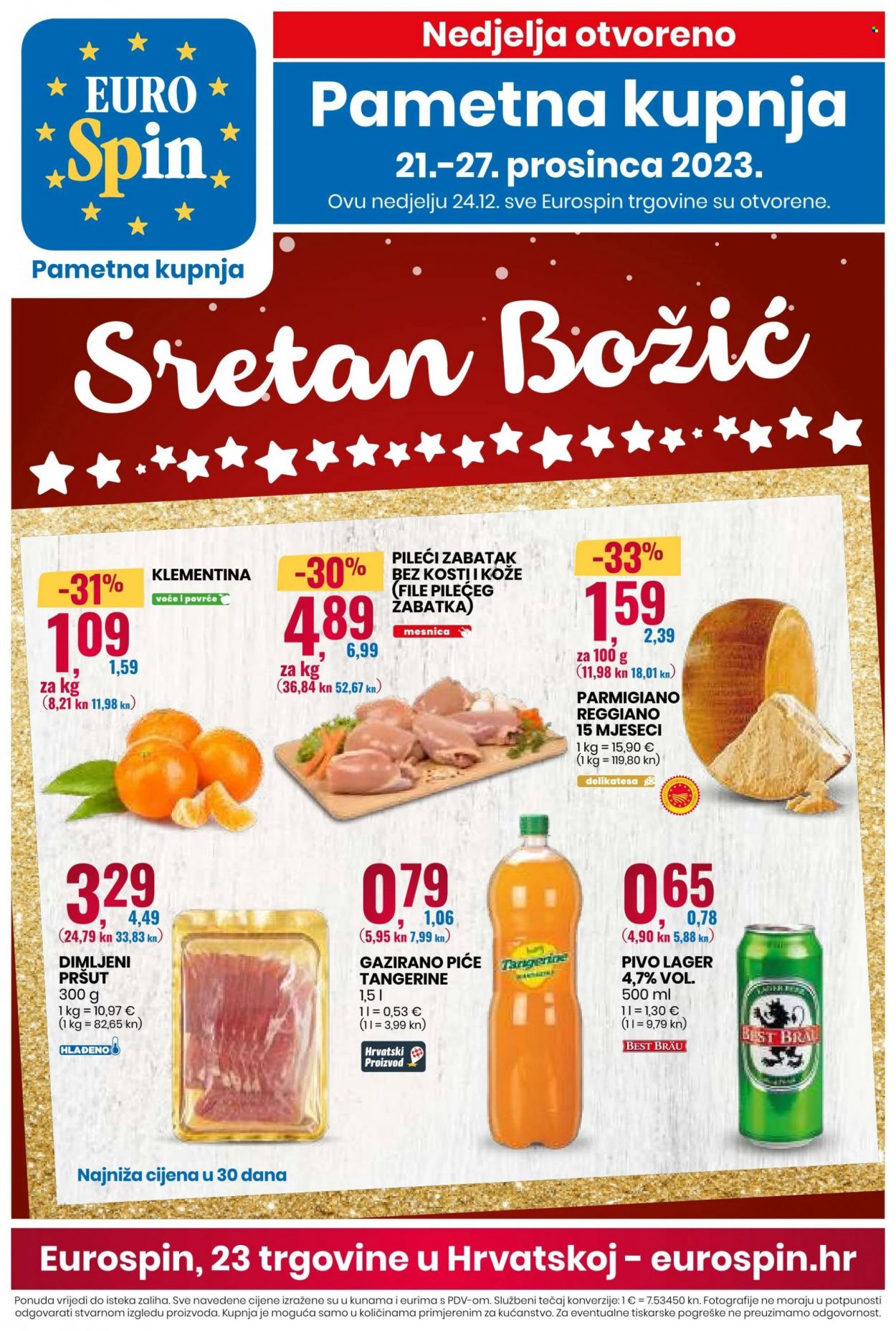 Eurospin katalog - 21.12.2023. - 27.12.2023. Stranica 1