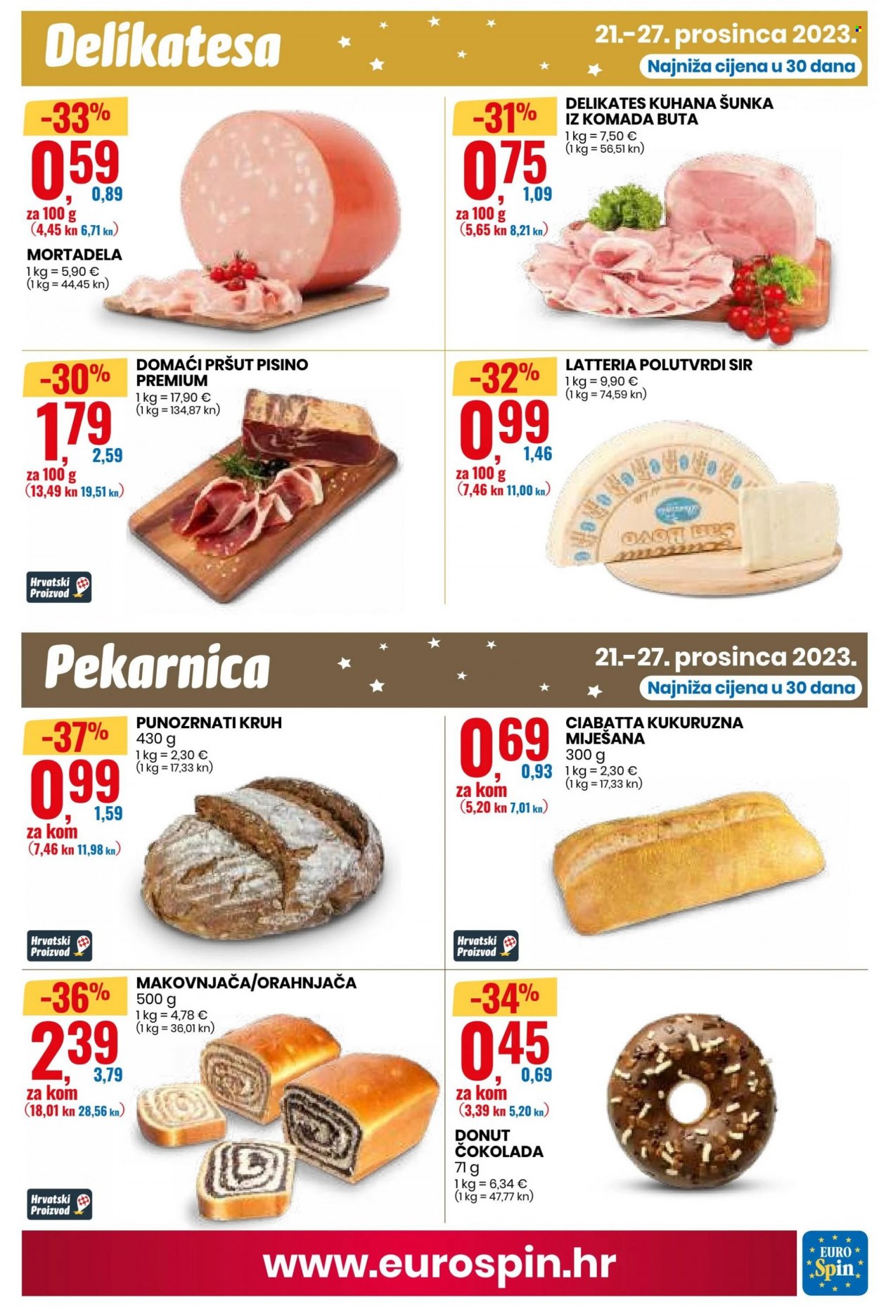 Eurospin katalog - 21.12.2023. - 27.12.2023. Stranica 7