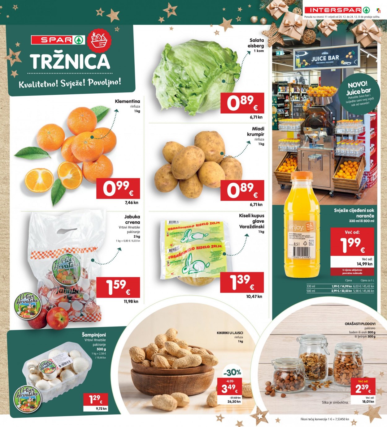 INTERSPAR katalog - 20.12.2023. - 24.12.2023. Stranica 11