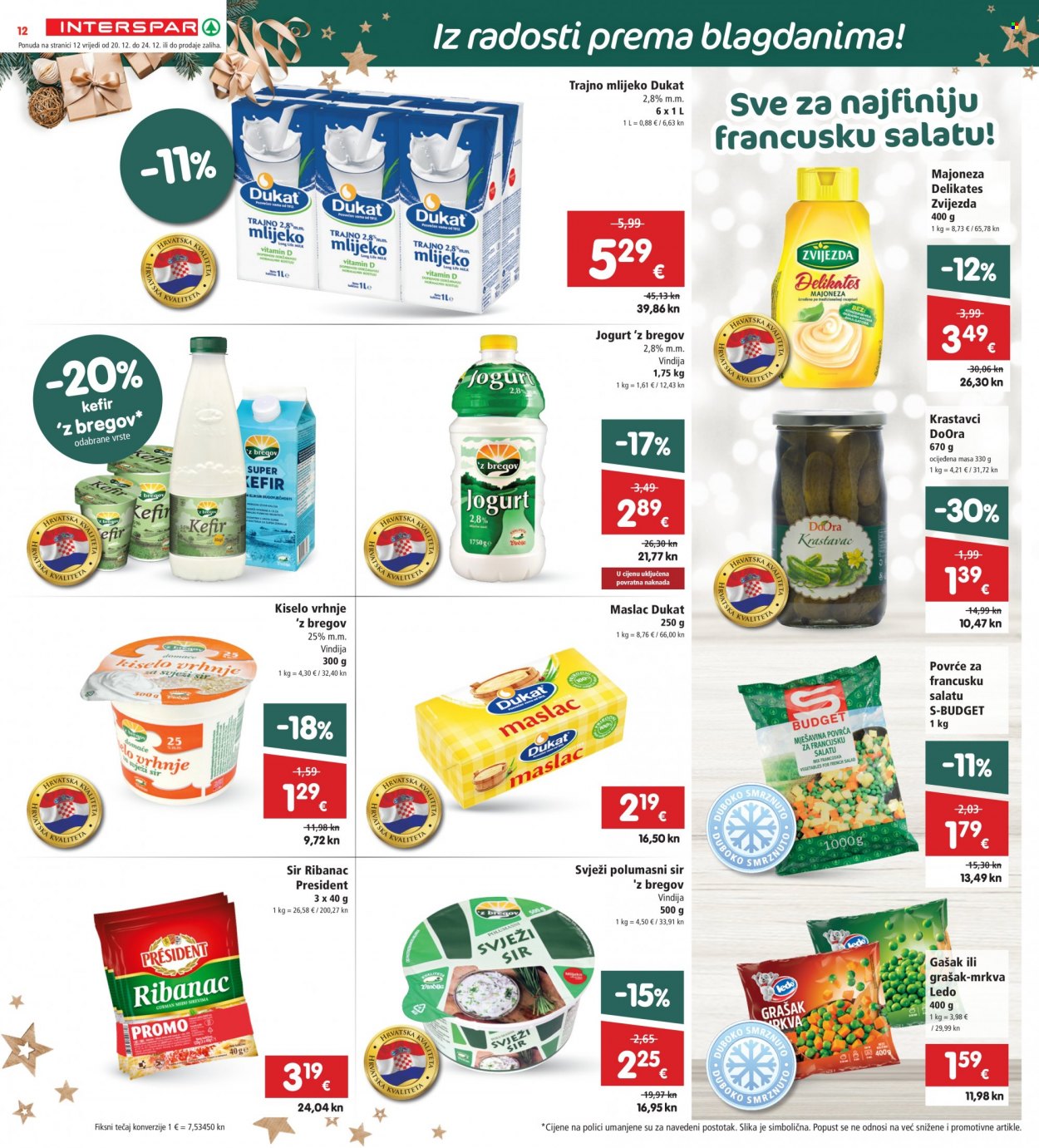 INTERSPAR katalog - 20.12.2023. - 24.12.2023. Stranica 12