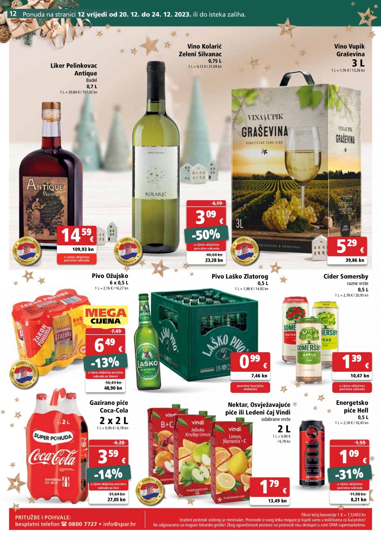 SPAR katalog - 20.12.2023. - 24.12.2023. Stranica 12