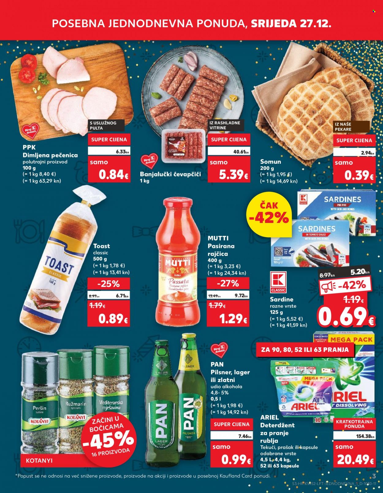 Kaufland katalog - 28.12.2023. - 02.01.2024. Stranica 3