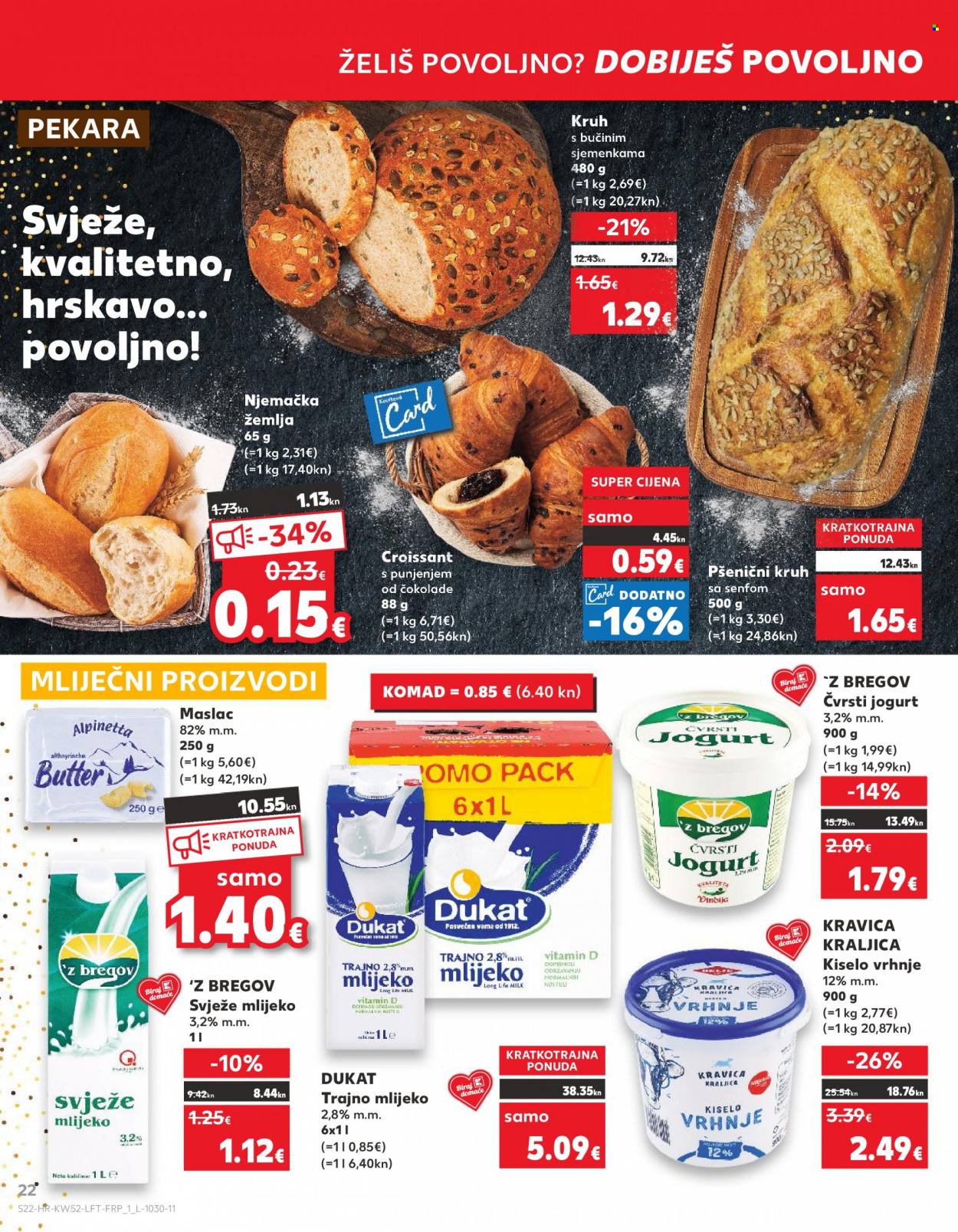 Kaufland katalog - 28.12.2023. - 02.01.2024. Stranica 22
