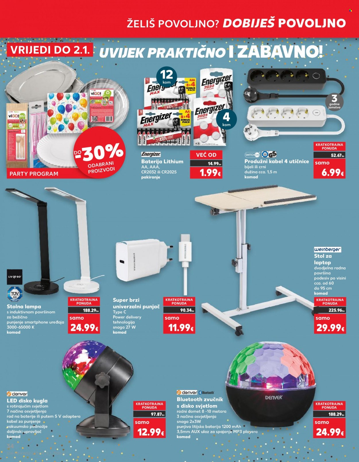 Kaufland katalog - 28.12.2023. - 02.01.2024. Stranica 34