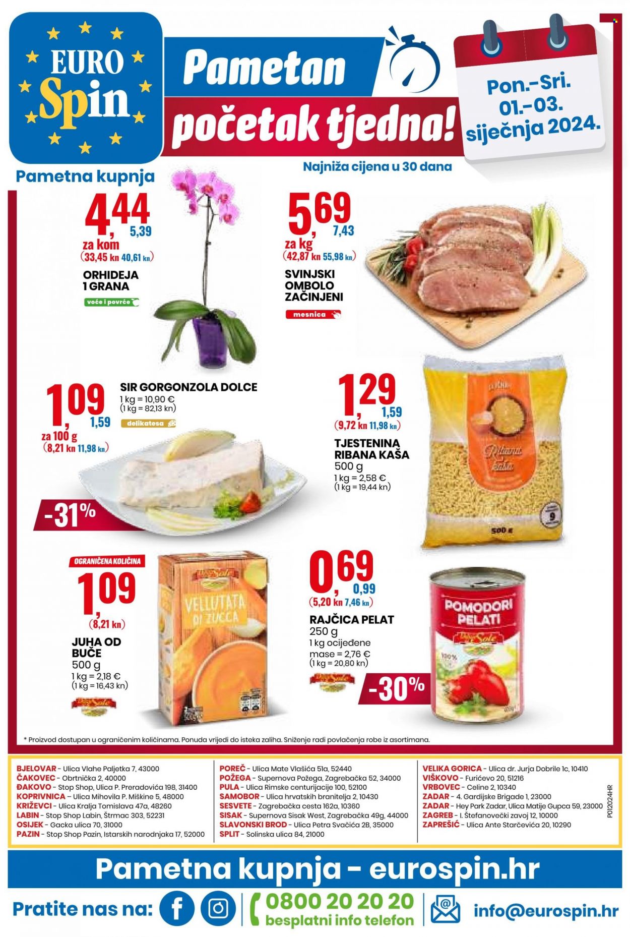 Eurospin katalog - 28.12.2023. - 03.01.2024. Stranica 16