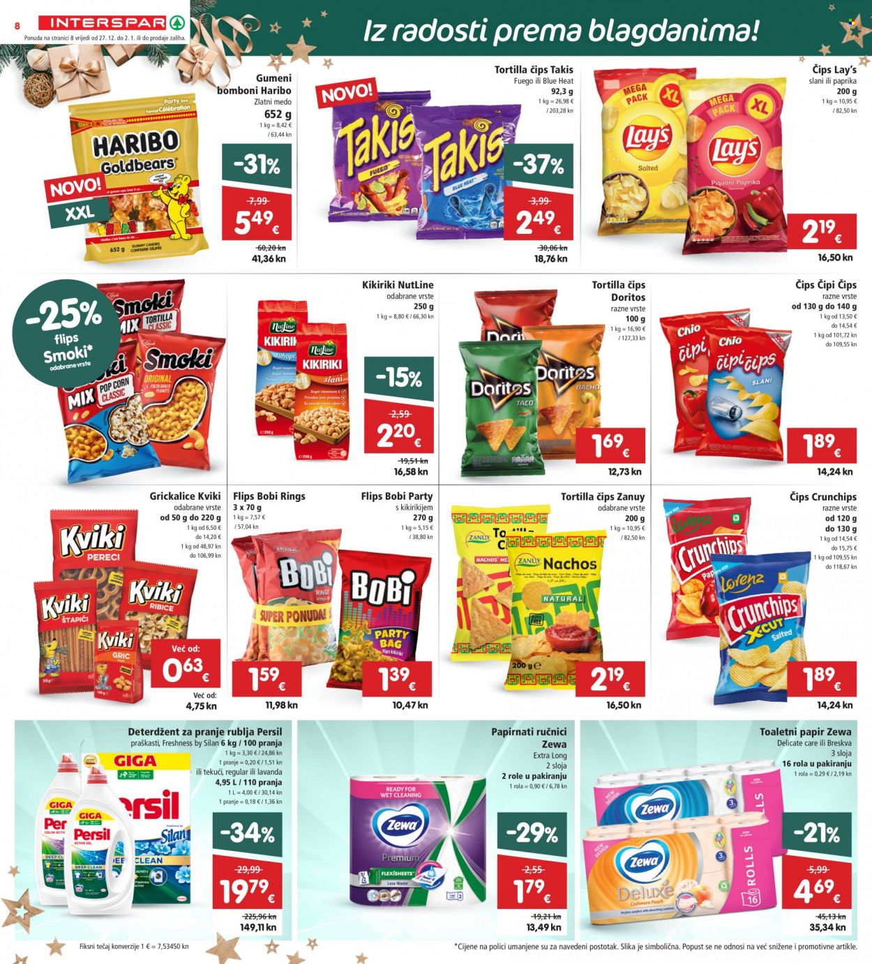 INTERSPAR katalog - 27.12.2023. - 02.01.2024. Stranica 8