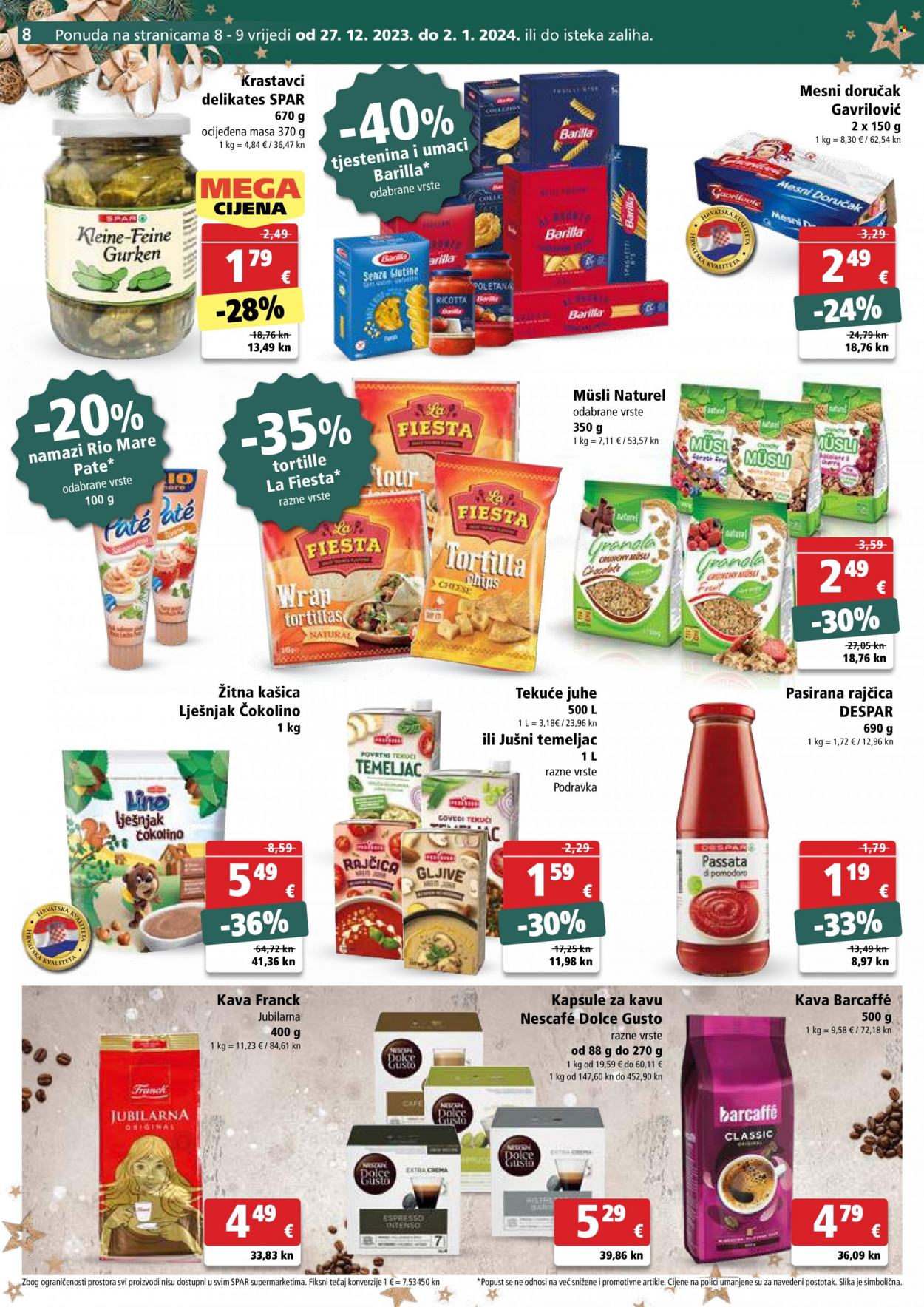 SPAR katalog - 27.12.2023. - 02.01.2024. Stranica 8