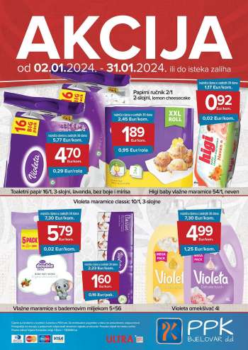 PPK Bjelovar katalog - 02.01.2024. - 31.01.2024.