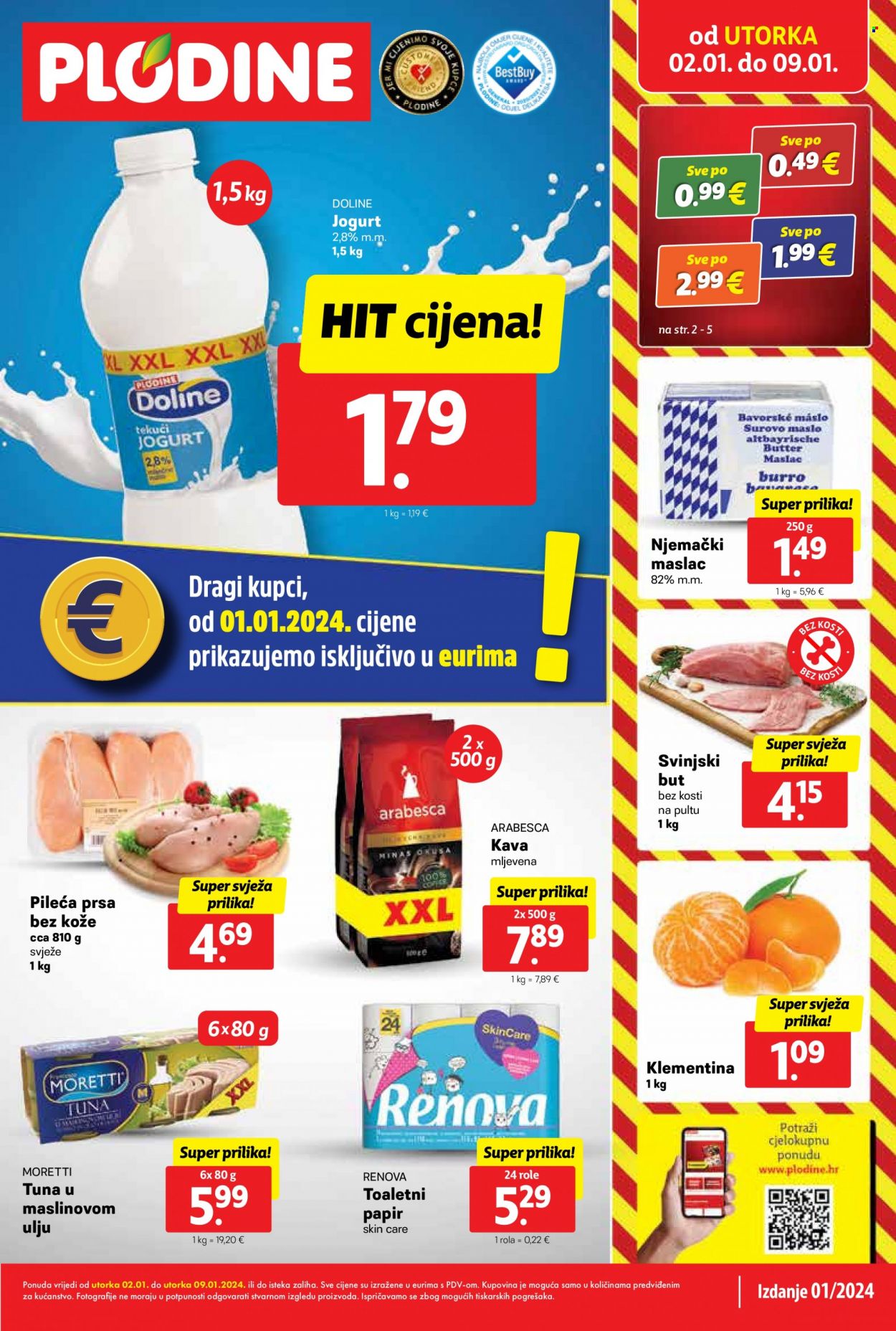 Plodine katalog - 02.01.2024. - 09.01.2024. Stranica 1