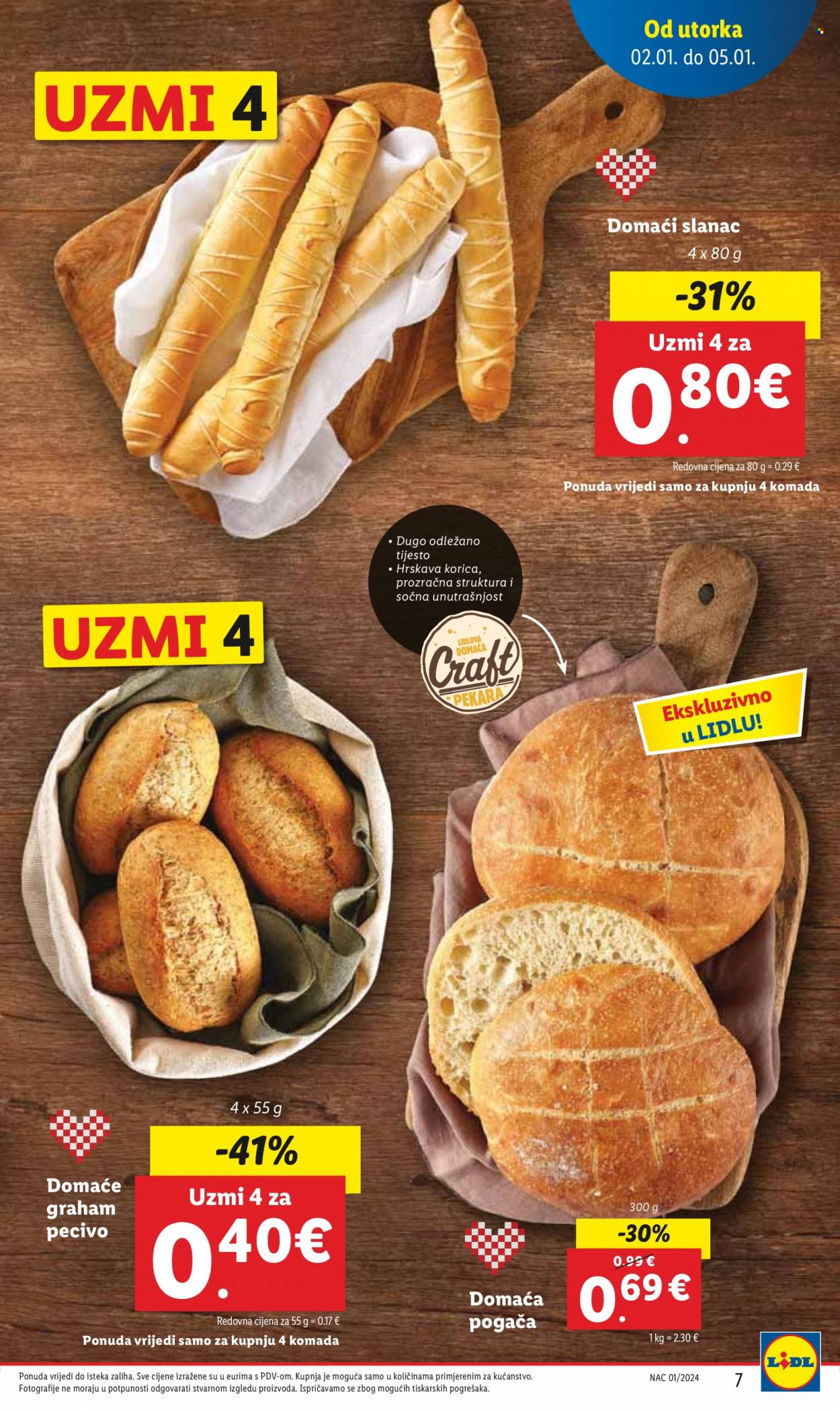 Lidl katalog - 02.01.2024. - 05.01.2024. Stranica 7