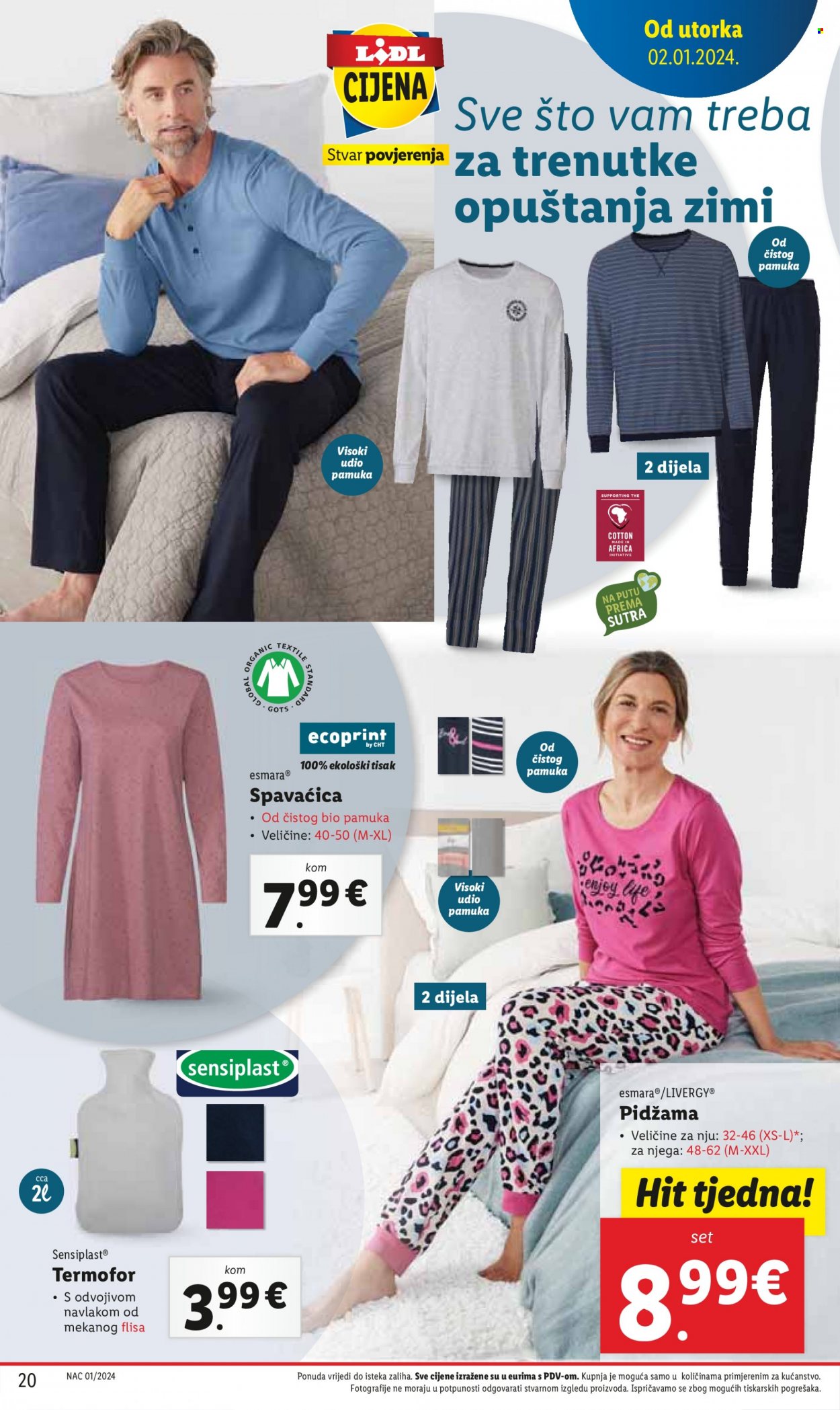 Lidl katalog - 02.01.2024. - 05.01.2024. Stranica 20