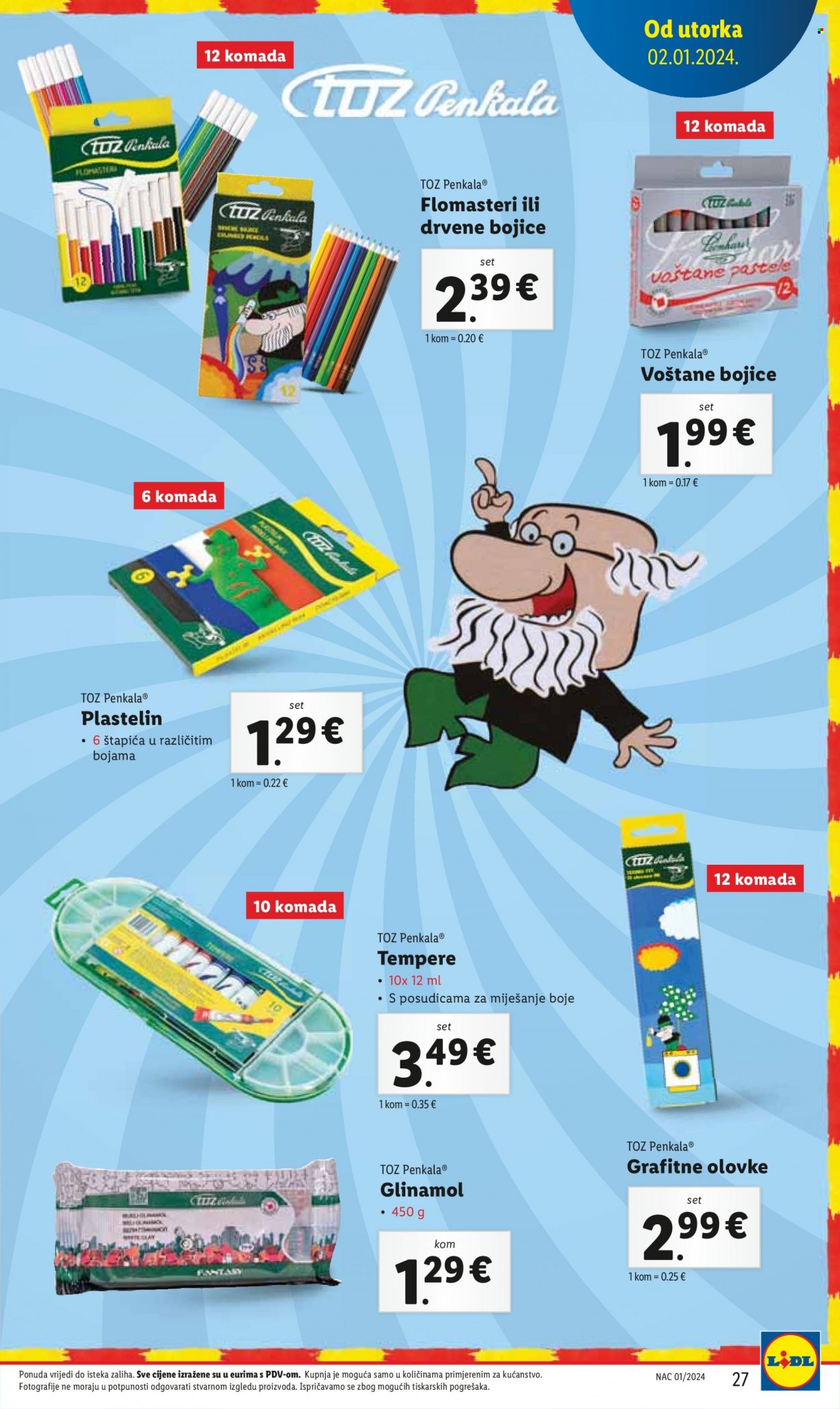 Lidl katalog - 02.01.2024. - 05.01.2024. Stranica 27