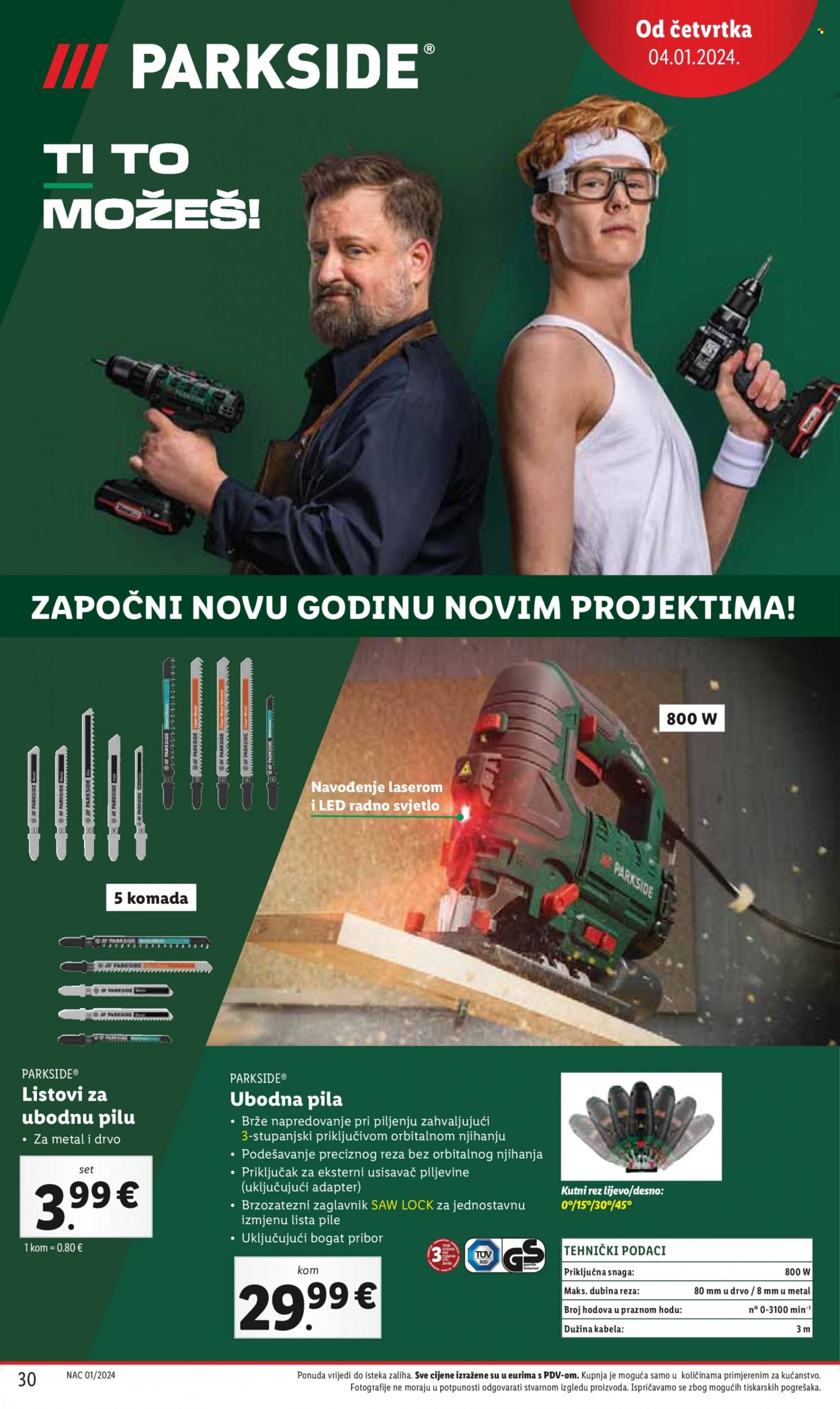 Lidl katalog - 02.01.2024. - 05.01.2024. Stranica 30