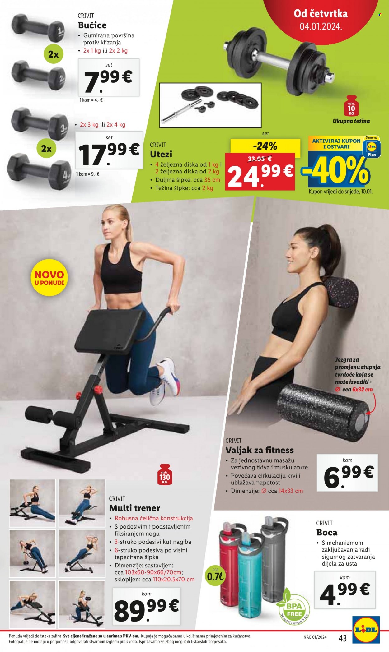 Lidl katalog - 02.01.2024. - 05.01.2024. Stranica 43