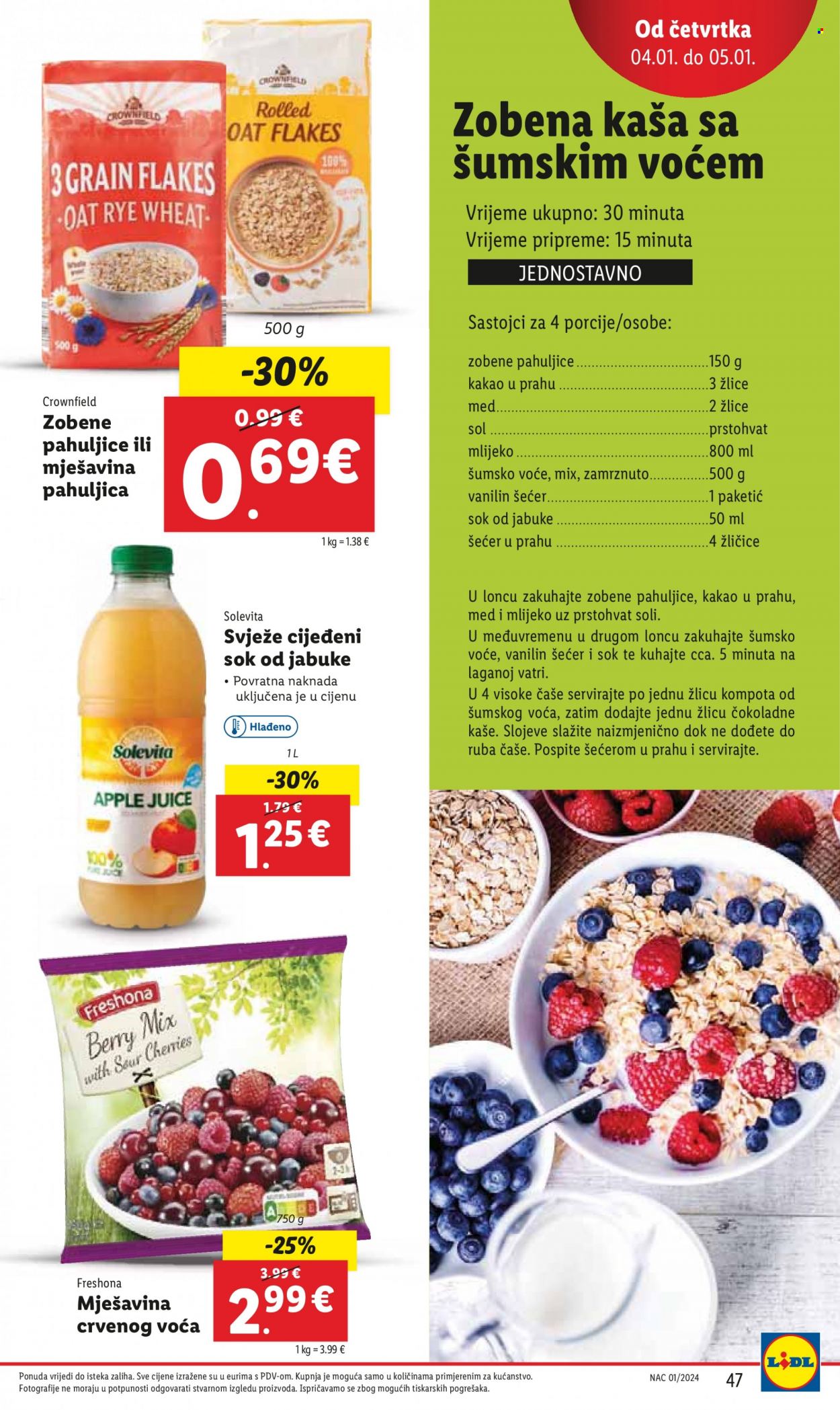 Lidl katalog - 02.01.2024. - 05.01.2024. Stranica 47