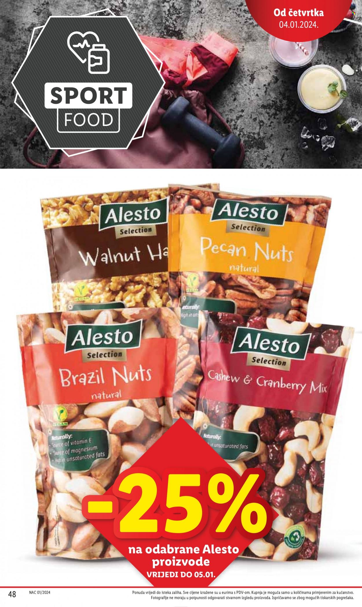 Lidl katalog - 02.01.2024. - 05.01.2024. Stranica 48
