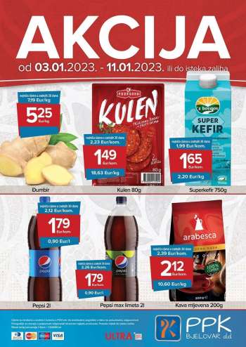 PPK Bjelovar katalog - 03.01.2024. - 11.01.2024.