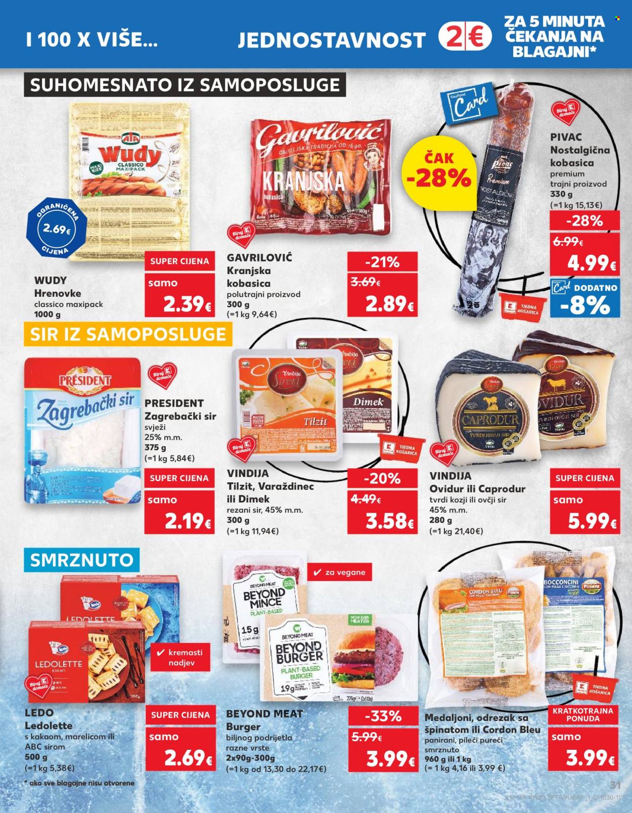 Kaufland katalog - 03.01.2024. - 09.01.2024. Stranica 31