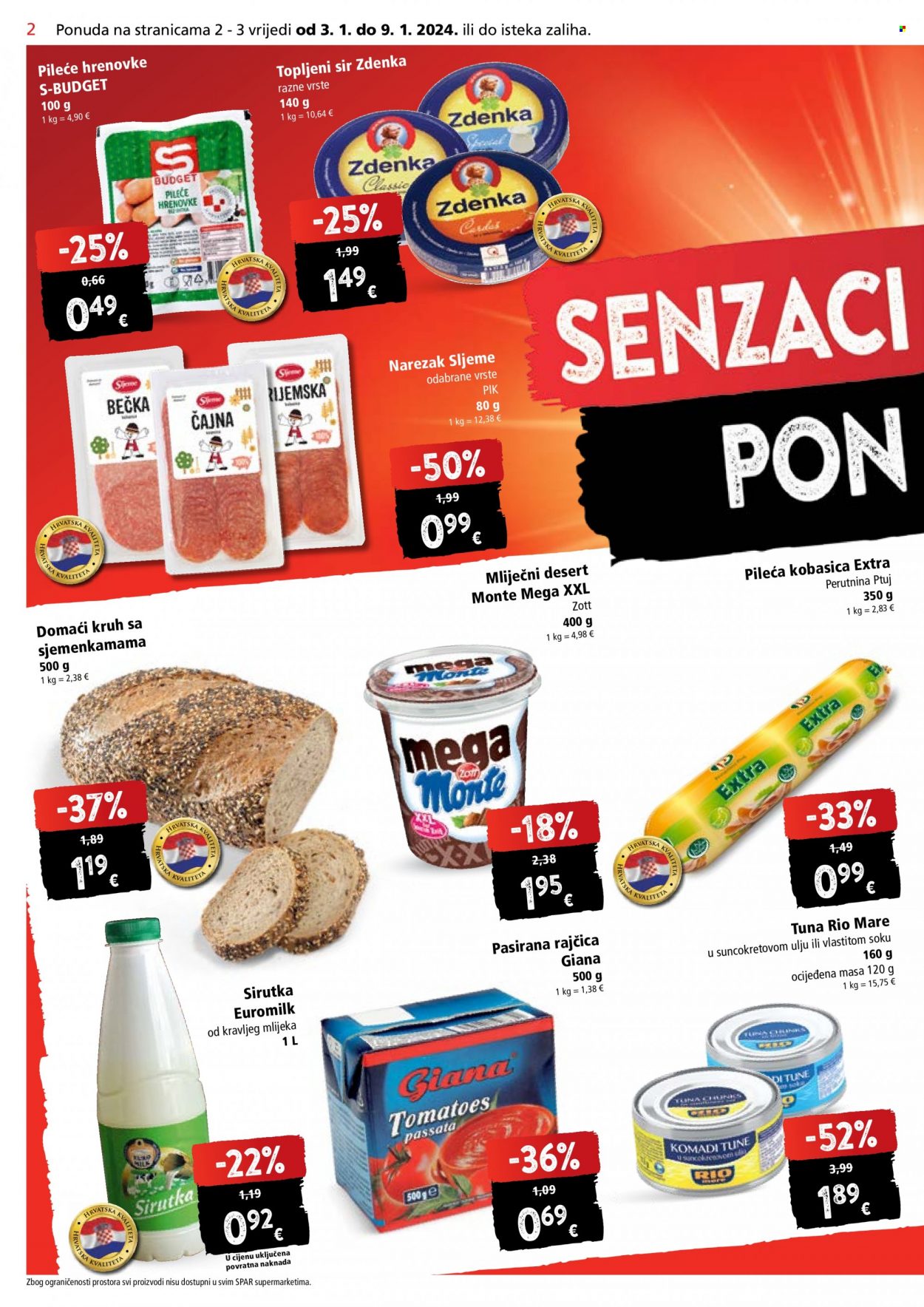 SPAR katalog - 03.01.2024. - 09.01.2024. Stranica 2