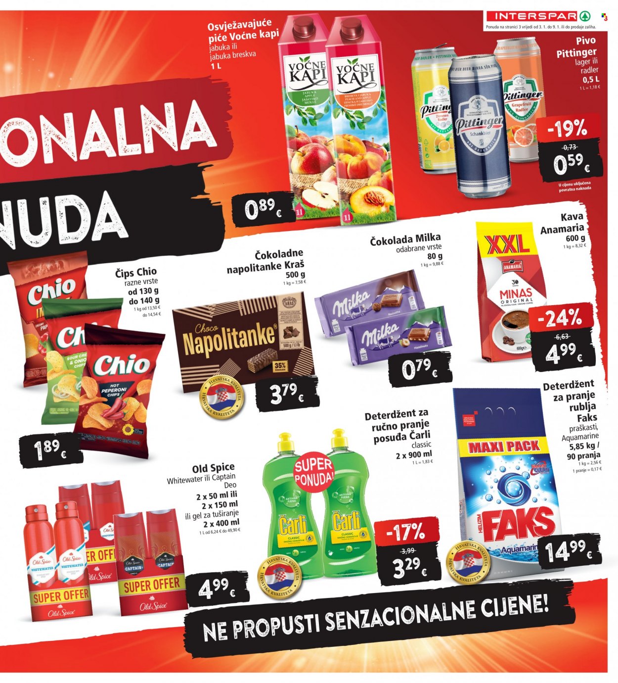 INTERSPAR katalog - 03.01.2024. - 09.01.2024. Stranica 3
