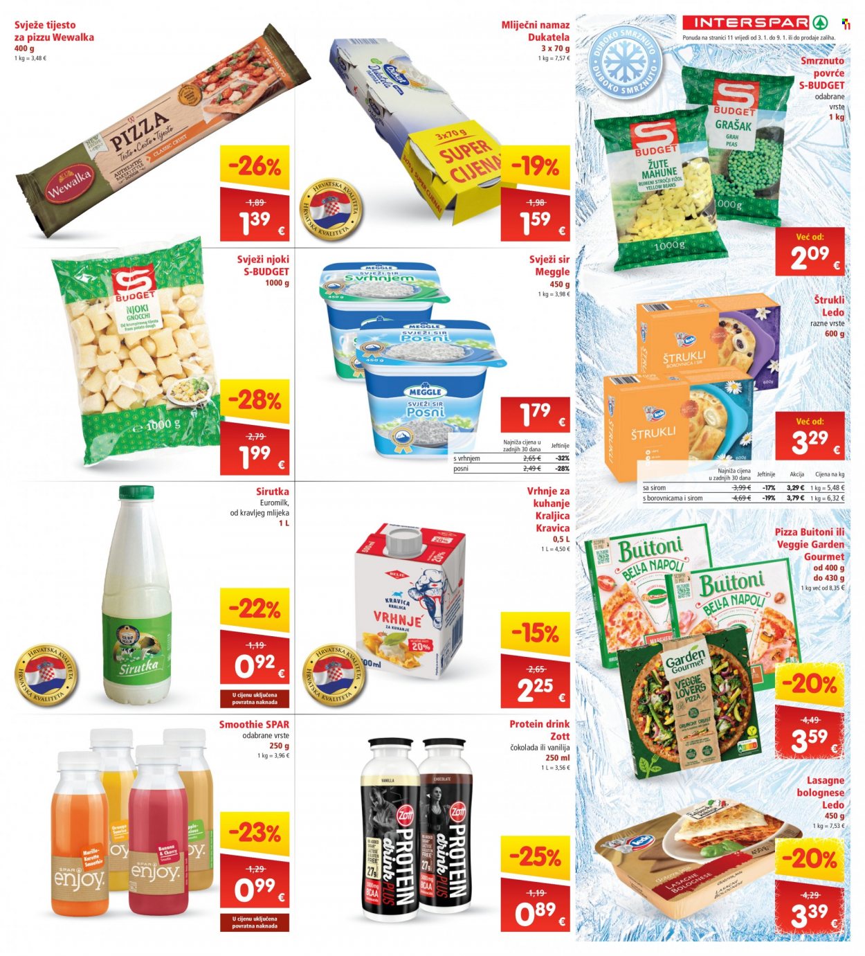 INTERSPAR katalog - 03.01.2024. - 09.01.2024. Stranica 11