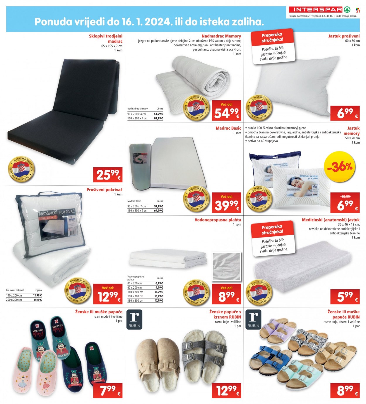 INTERSPAR katalog - 03.01.2024. - 09.01.2024. Stranica 21