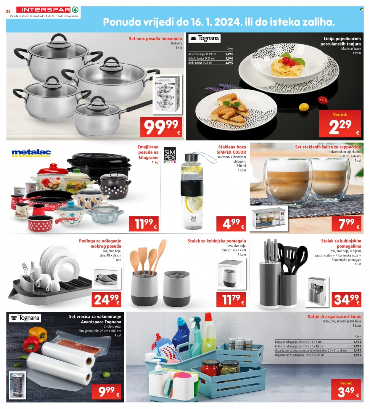 INTERSPAR katalog - 03.01.2024. - 09.01.2024. Stranica 22