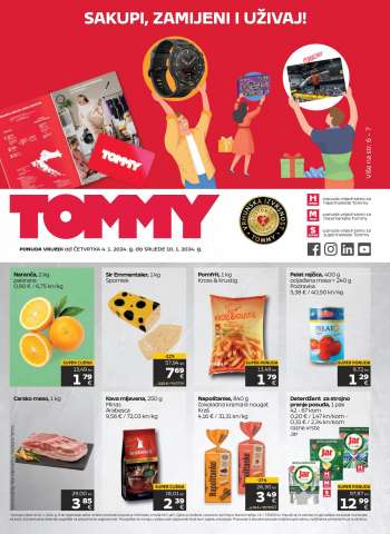 Tommy katalog - 04.01.2024. - 10.01.2024.