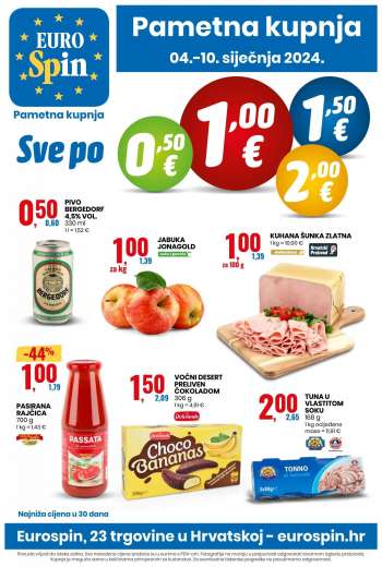Eurospin katalog - 04.01.2024. - 10.01.2024.