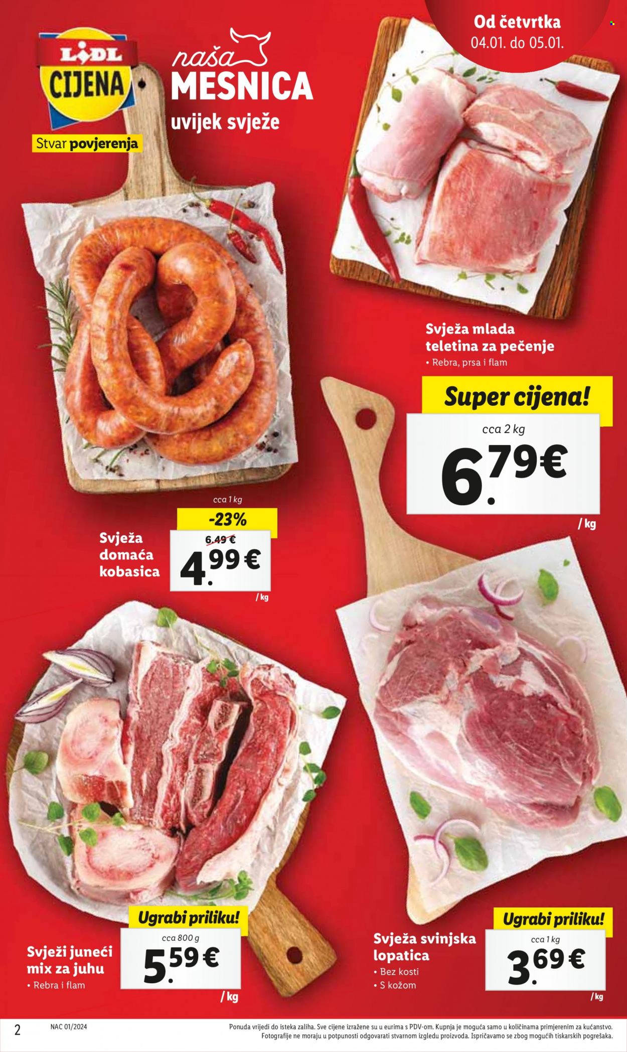 Lidl katalog - 04.01.2024. - 05.01.2024. Stranica 2