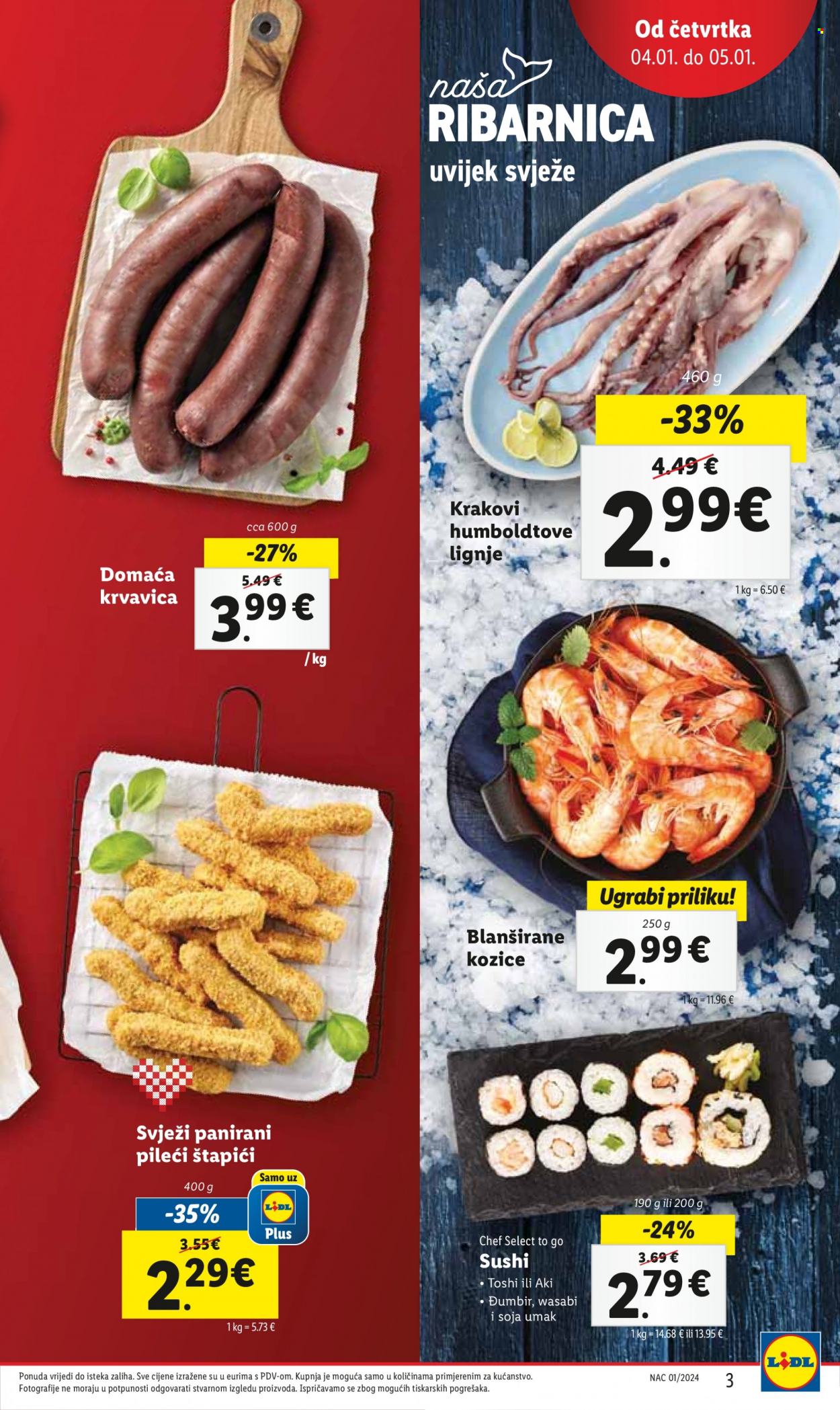 Lidl katalog - 04.01.2024. - 05.01.2024. Stranica 3