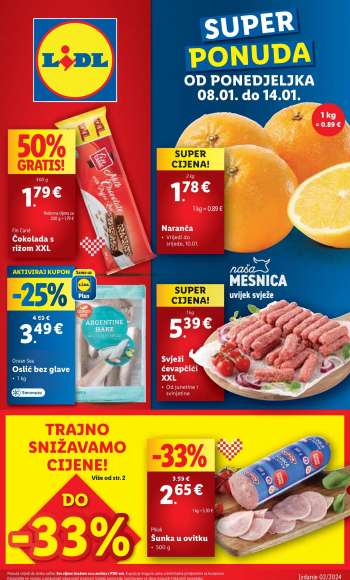 Lidl katalog - 08.01.2024. - 14.01.2024.