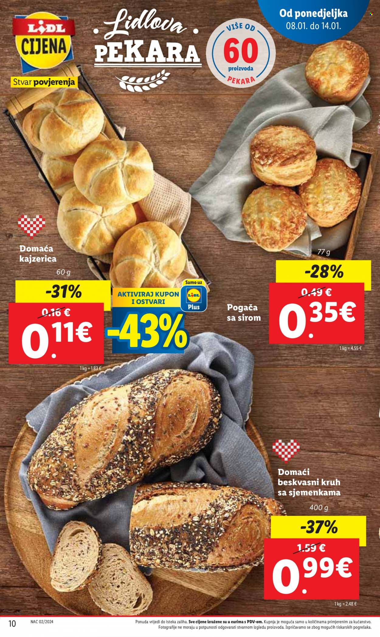 Lidl katalog - 08.01.2024. - 14.01.2024. Stranica 10