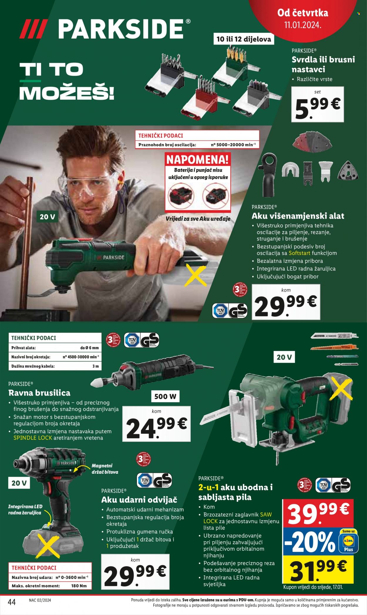 Lidl katalog - 08.01.2024. - 14.01.2024. Stranica 44