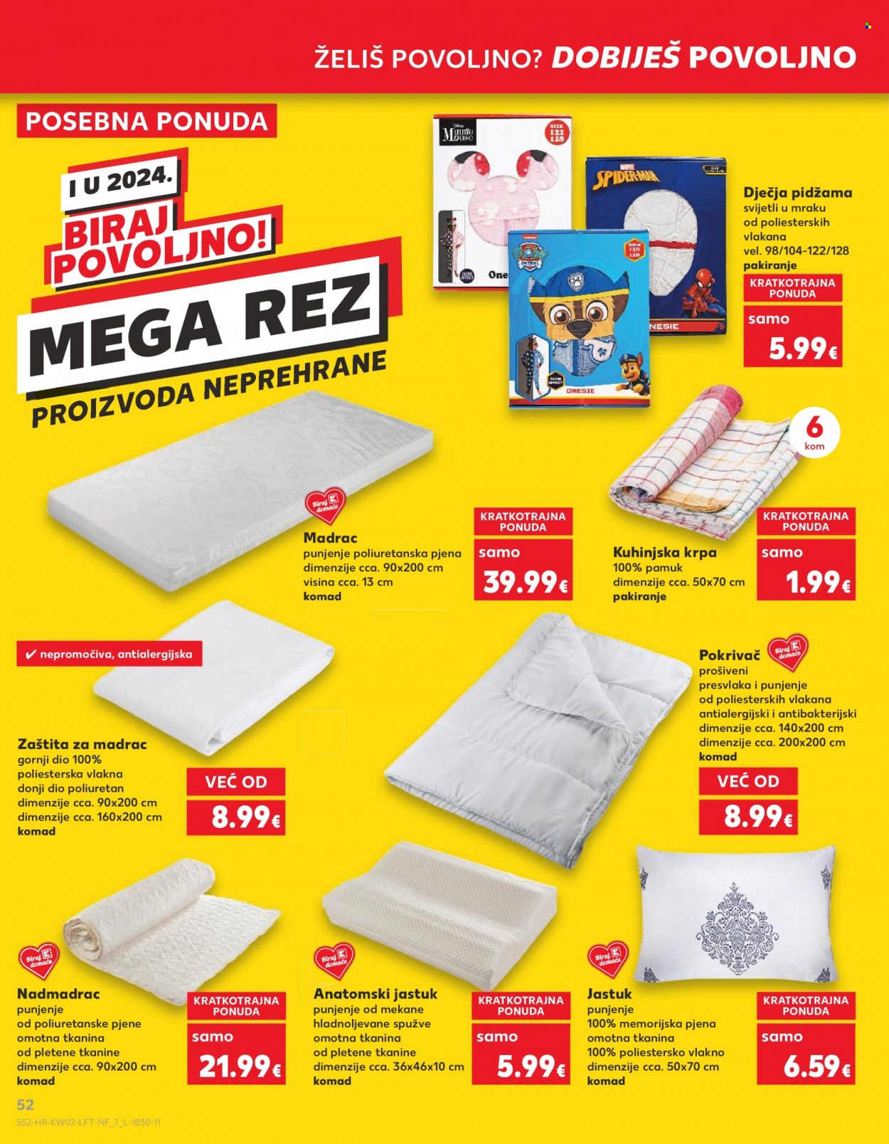 Kaufland katalog - 10.01.2024. - 16.01.2024. Stranica 52