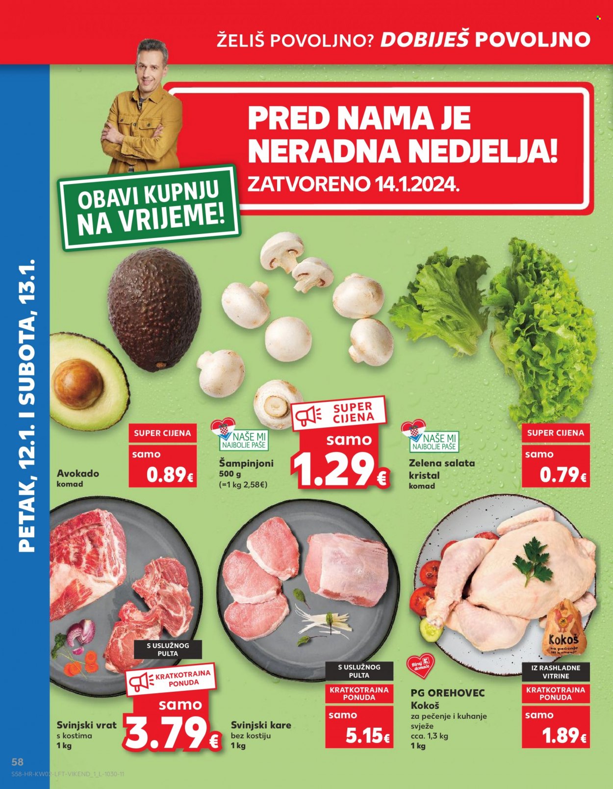 Kaufland katalog - 10.01.2024. - 16.01.2024. Stranica 58
