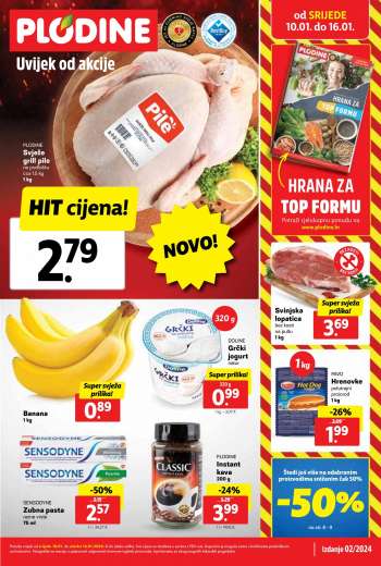 Plodine katalog - 10.01.2024. - 16.01.2024.