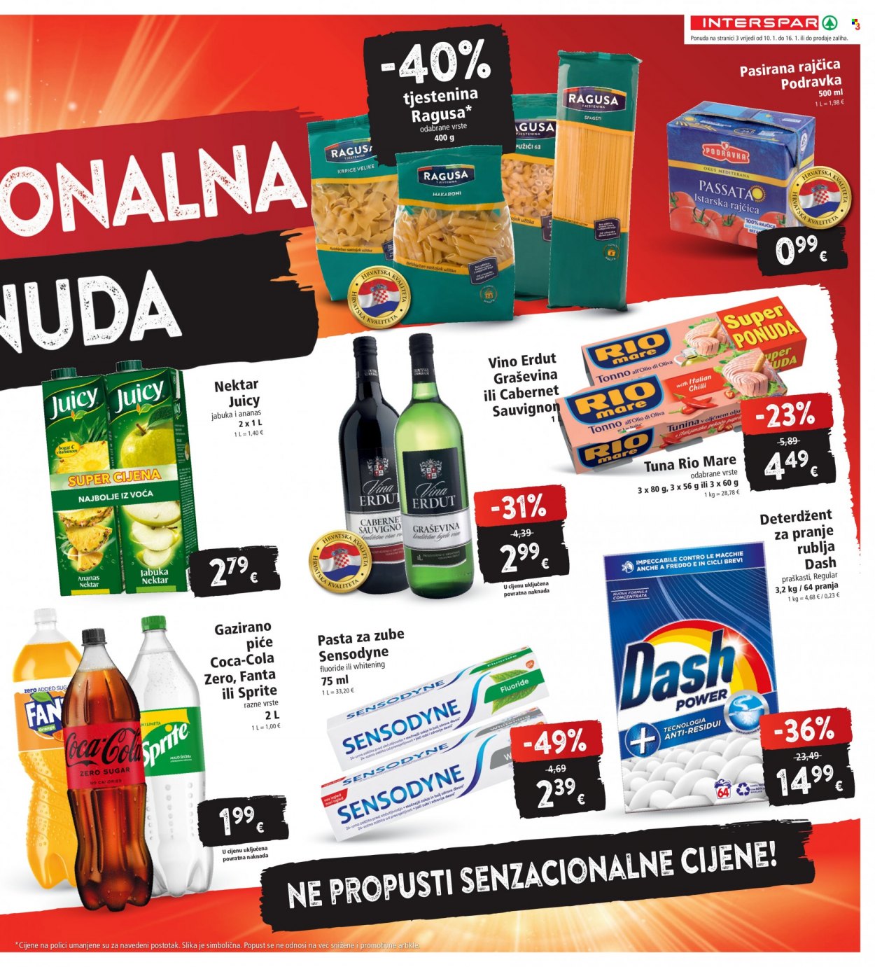 INTERSPAR katalog - 10.01.2024. - 16.01.2024. Stranica 3